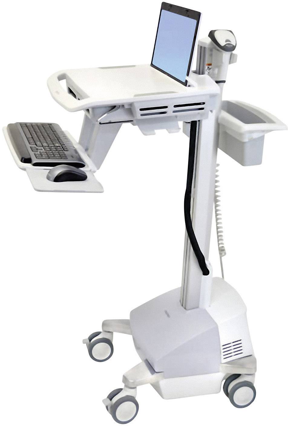 Ergotron StyleView® SV42-6101-2 Laptopstandaard Kantelbaar, In hoogte verstelbaar, USB-hub-functie