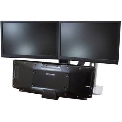 Ergotron WorkFit-A Dual Monitor-tafelbeugel Aantal monteerbare displays: 2 25,4 cm (10") - 61 cm (24") Zwart, Aluminium -3