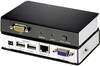ATEN KVM Adapter [1x VGA-bus - 1x VGA-bus, RJ45-bus, USB 2.0 bus A, USB 2.0 bus A] Zwart