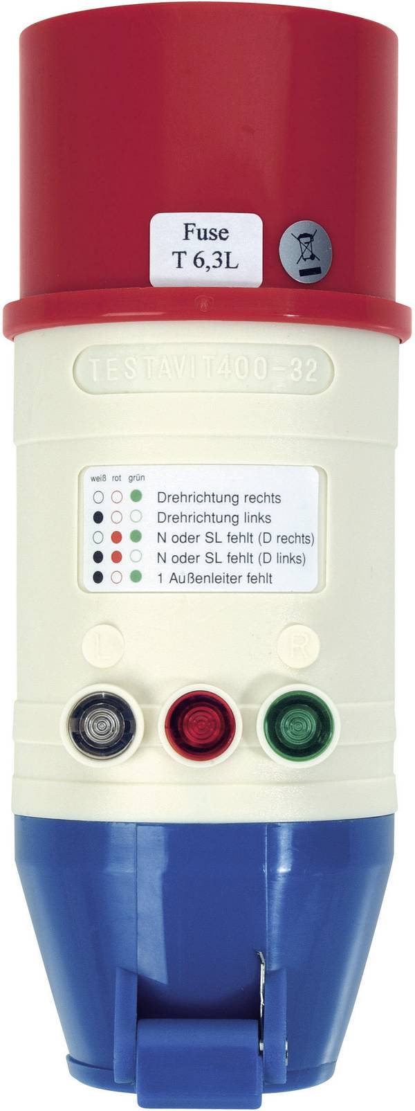 Testboy TV 432 Stopcontacttester   LED