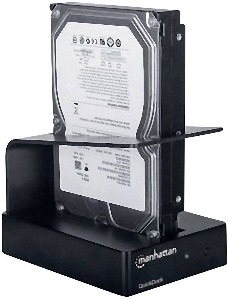 Manhattan 130356 USB 3.0 SATA 1 poort Harde schijfdockingstation