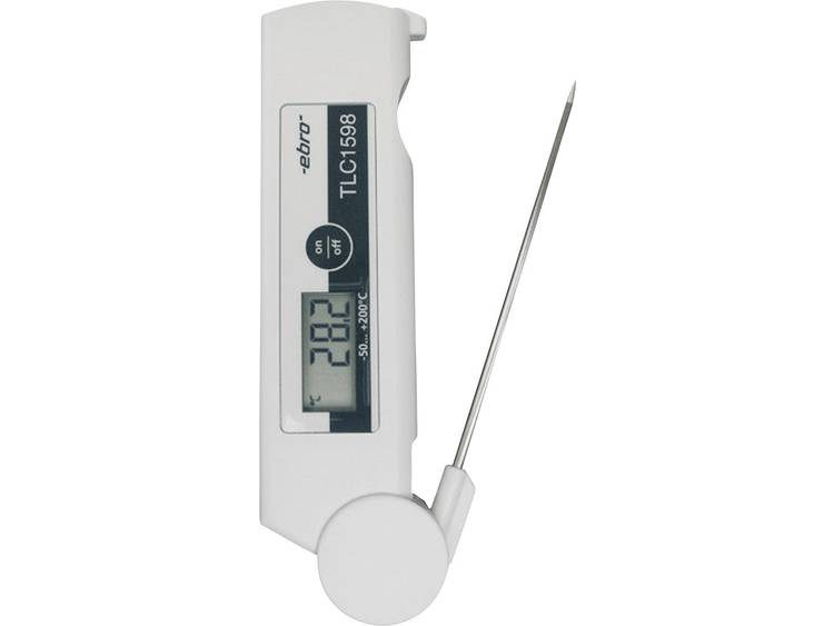 ebro TLC 1598 Insteekthermometer (HACCP) Meetbereik temperatuur -50 tot 200 °C Sensortype: Pt1000