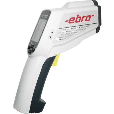 ebro TFI 650 Infrarood-thermometer   Optiek 50:1 -60 - +1500 °C Contactmeting