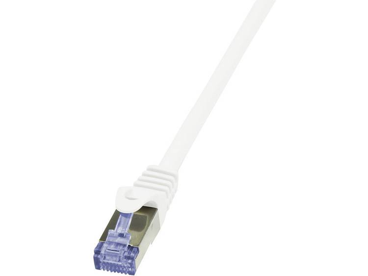 LogiLink Netwerk Aansluitkabel CAT 6A S-FTP 3 m Wit