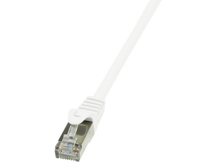 LogiLink Netwerk Aansluitkabel CAT 6 F-UTP 1 m Wit