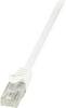 LogiLink CP2011U RJ45 Netwerkkabel, patchkabel CAT 6 U/UTP 0.25 m Wit Snagless 1 stuk(s)