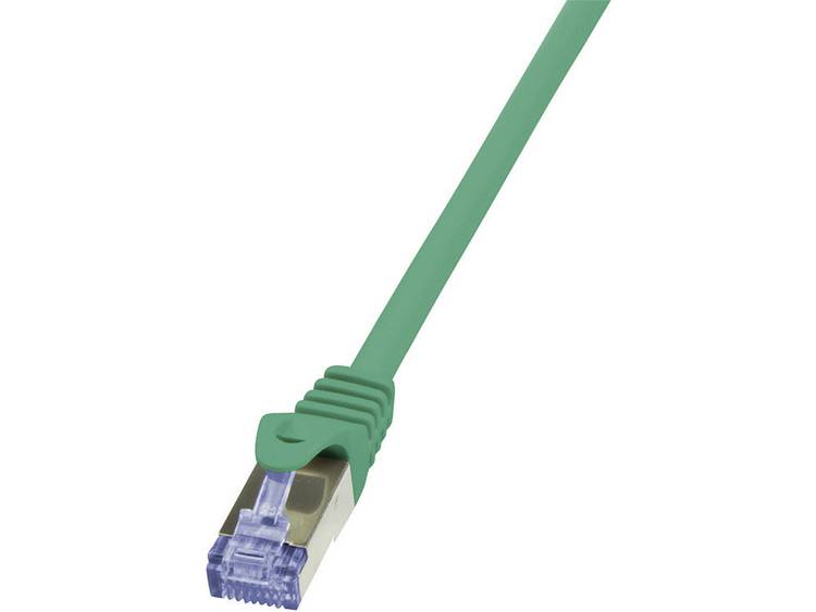 LogiLink Netwerk Aansluitkabel CAT 6A S-FTP 2 m Groen