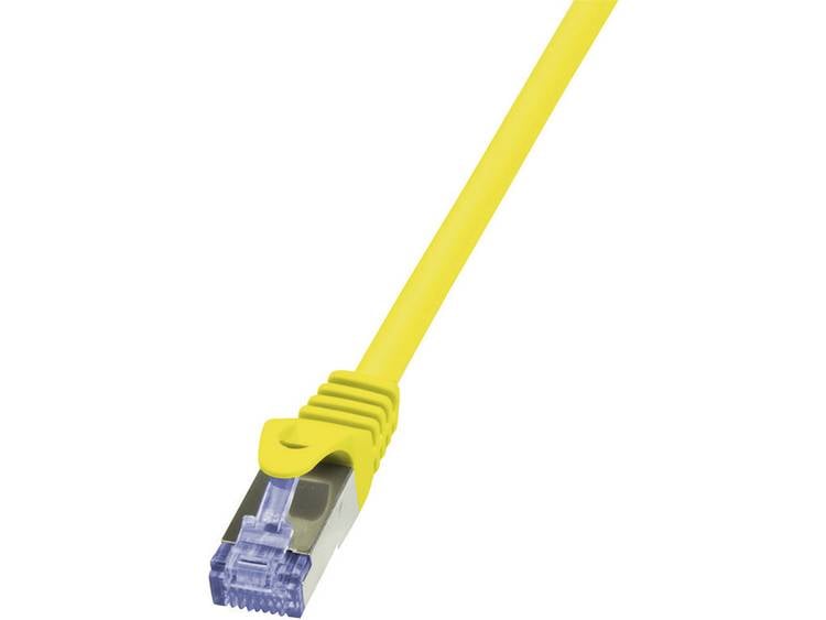 LogiLink Netwerk Aansluitkabel CAT 6A S-FTP 5 m Geel