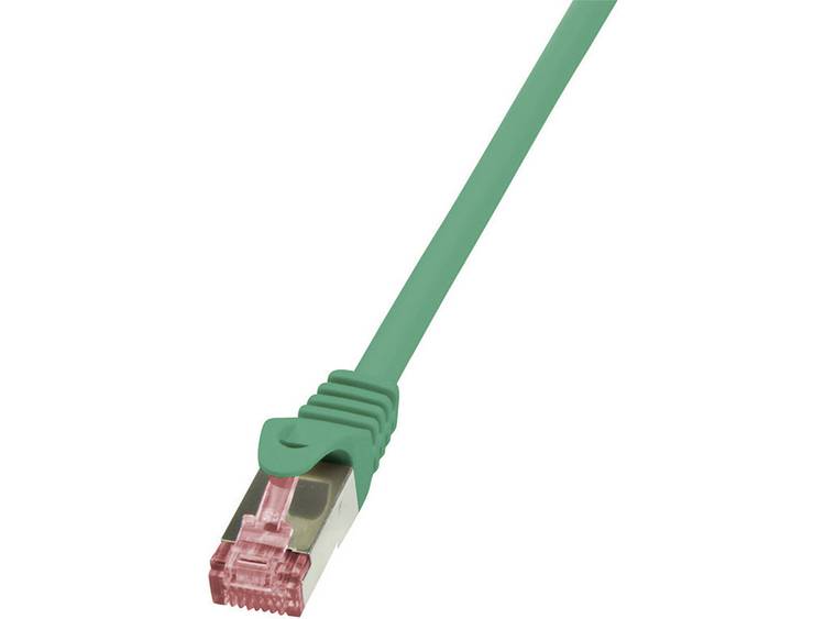 LogiLink Netwerk Aansluitkabel CAT 6 S-FTP 5.00 m Groen