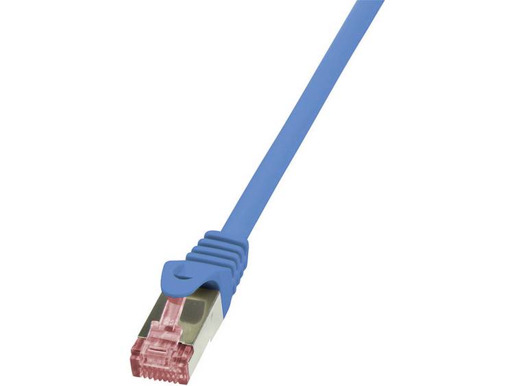 LogiLink Netwerk Aansluitkabel CAT 6 S-FTP 10 m Blauw