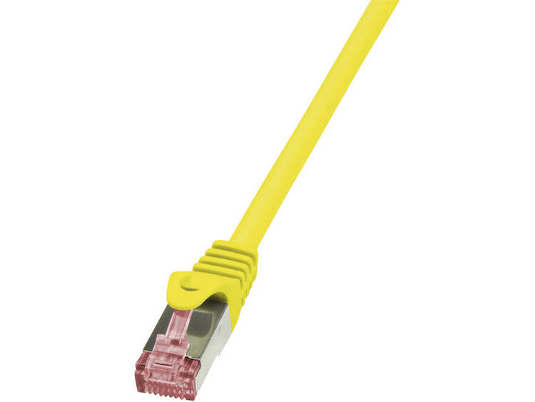 LogiLink Netwerk Aansluitkabel CAT 6 S-FTP 0.50 m Geel