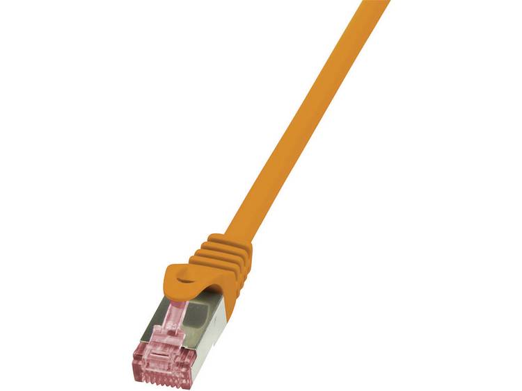 LogiLink Netwerk Aansluitkabel CAT 6 S-FTP 1 m Oranje