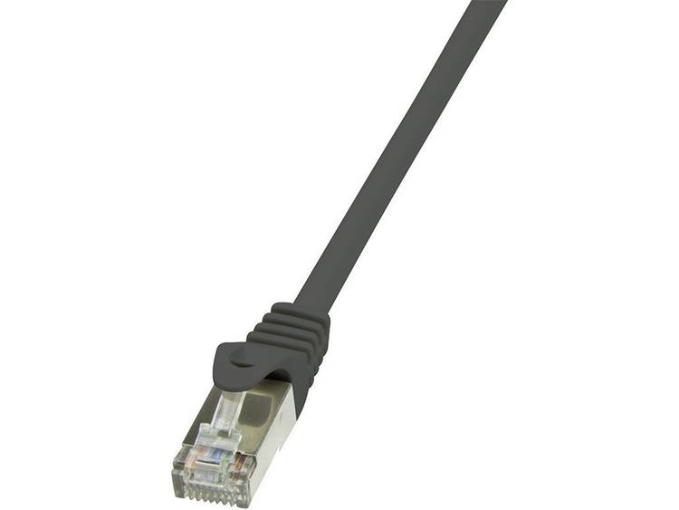 LogiLink Netwerk Aansluitkabel CAT 5e SF-UTP 2 m Zwart