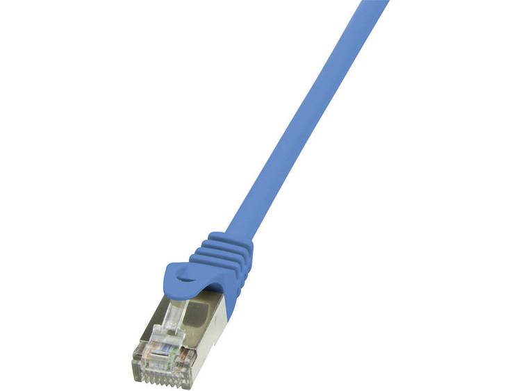 LogiLink Netwerk Aansluitkabel CAT 5e F-UTP 5 m Blauw