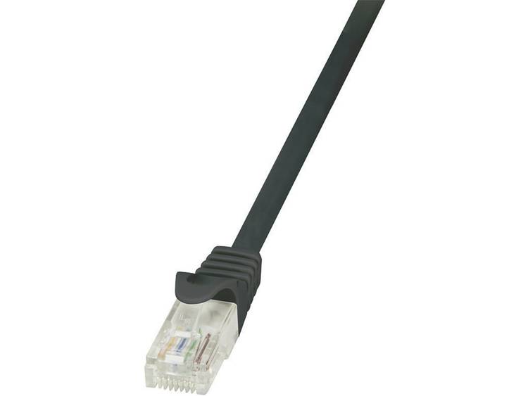 LogiLink Netwerk Aansluitkabel CAT 5e U-UTP 5 m Zwart