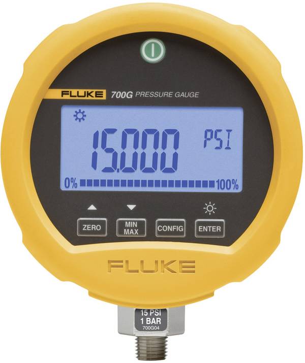 Fluke 700GA27 Gasdrukmeter  Gas, Vloeistoffen 0 - 20 bar