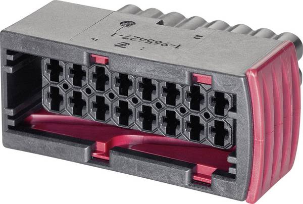 TE Connectivity 1-967242-1 Female behuizing (kabel) J-P-T Totaal aantal polen: 16 Rastermaat: 5 mm Inhoud: 1 stuk(s)