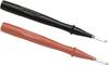 Fluke TP1-1 3971265 Veiligheids-testpuntenset Steekaansluiting 4 mm CAT II 1000 V Zwart, Rood 1 stuk(s)