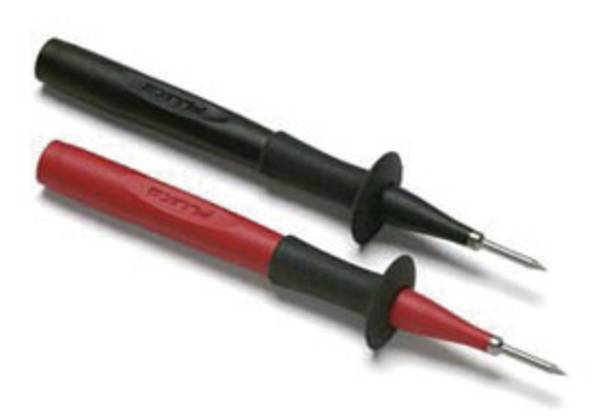 Fluke TP220-1 3971276 Veiligheids-testpuntenset Steekaansluiting 4 mm CAT II 1000 V Zwart, Rood  1 stuk(s)