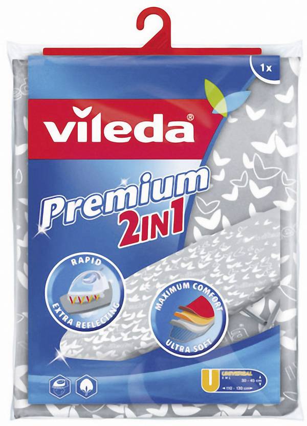 Strijkplankhoes Vileda Premium 2-in-1