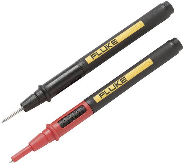 Fluke TP175 3521983 Veiligheids-testpuntenset Steekaansluiting 4 mm CAT III 1000 V, CAT IV 600 V Zwart, Rood  1 stuk(s)