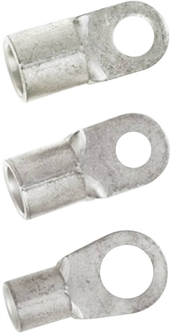 LAPP 63204195 Ringkabelschoen Zonder isolatie Dwarsdoorsnede (max.): 6 mm² Schachtdiameter: 6.5 mm Ongeïsoleerd Metaal 100 stuk(s) Piece