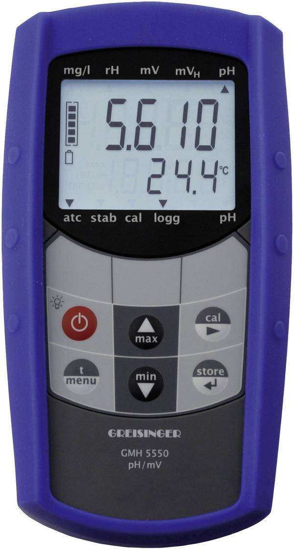Greisinger GMH 5530 Combimeter  pH-waarde, Redox (ORP)