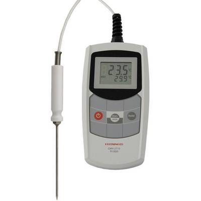 Greisinger GMH 2710K Insteekthermometer (HACCP)  Meetbereik temperatuur -200 tot +250 °C Sensortype Pt1000 Conform HACCP