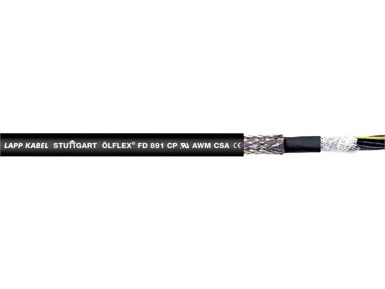 Sleepketting kabel ÖLFLEX® FD 891 CY 3 G 2.5 mm² Zwart LappKabel