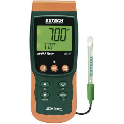 Extech SDL100 Combimeter Kalibratie (ISO) pH-waarde, Redox (ORP), Temperatuur 