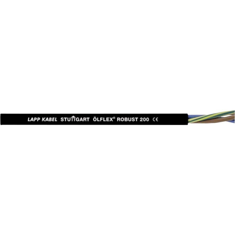 LAPP ÖLFLEX® ROBUST 200 Stuurstroomkabel 5 G 4 mm² Zwart 21818-500 500 m