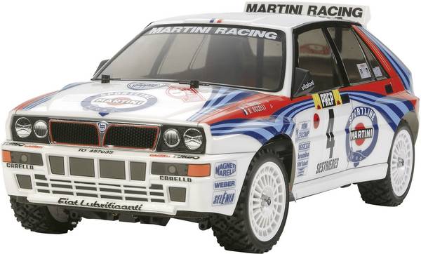 Tamiya 1:10 RC auto Elektro Straatmodel Lancia Delta HF Integrale  Brushed 4WD Bouwpakket TT-02