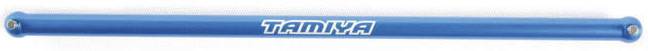 Blauwe stok met wit 'Tamiya'-logo in het midden.