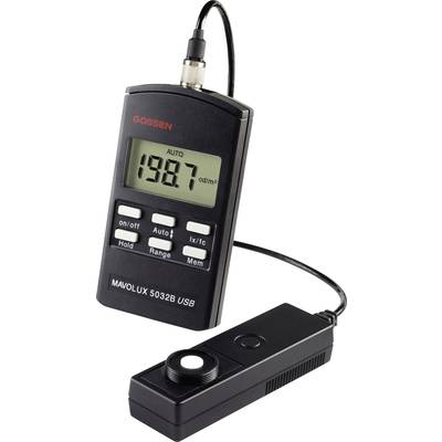 Gossen MAVOLUX 5032 B USB Lichtmeter Kalibratie (ISO) 0.01 - 199900 lx