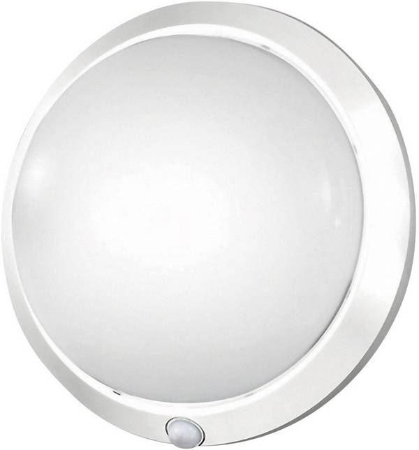 Fabas 2796-61-102 Armilla Plafondlamp met bewegingsmelder Spaarlamp E27  60 W Wit