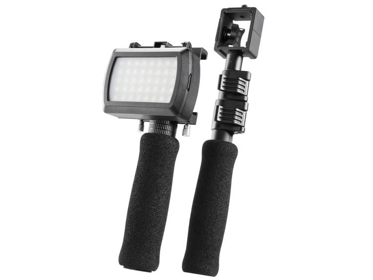 walimex LED Dual Tripod for Apple iPhone 4-4S (18693)
