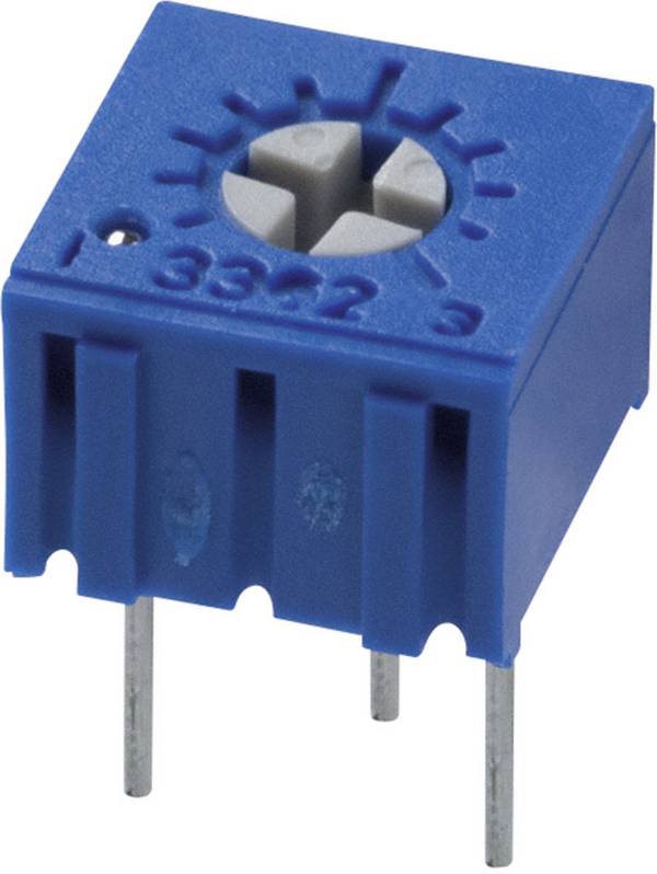 Bourns 3362P-1-500LF 3362P-1-500LF Trimmer Afgedicht Lineair 0.5 W 50 Ω 240 ° 270 ° 1 stuk(s)