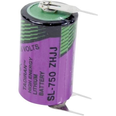 Tadiran Batteries SL 750 PT Speciale batterij 1/2 AA U-soldeerpinnen Lithium 3.6 V 1100 mAh 1 stuk(s)