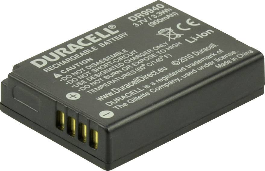 Duracell DMW-BCG10 Camera-accu Vervangt originele accu DMW-BCG10 3.7 V 850 mAh-1