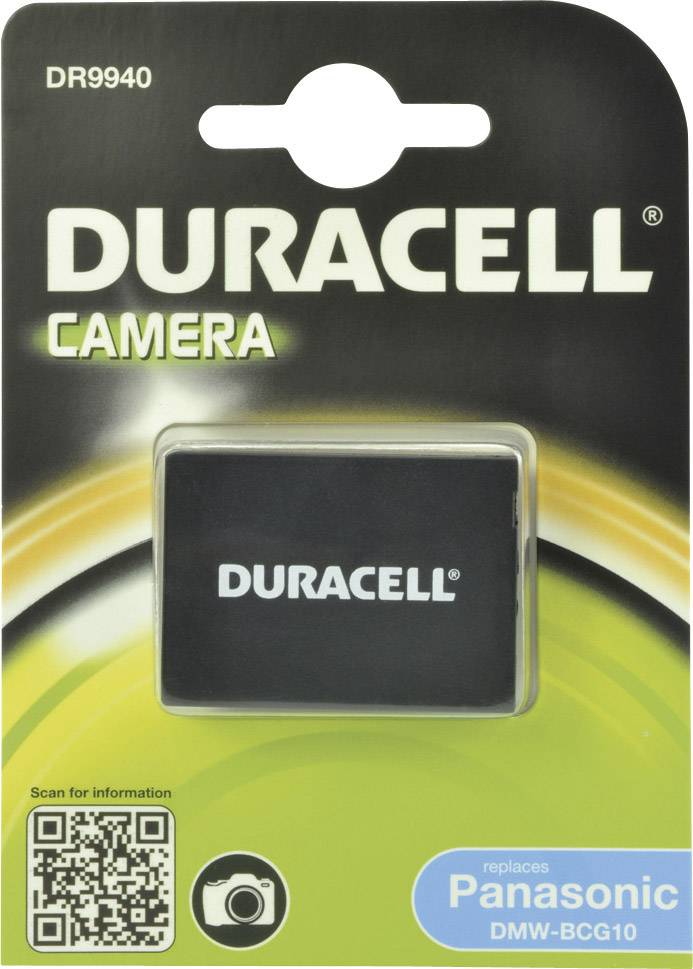 Duracell DMW-BCG10 Camera-accu Vervangt originele accu DMW-BCG10 3.7 V 850 mAh-2