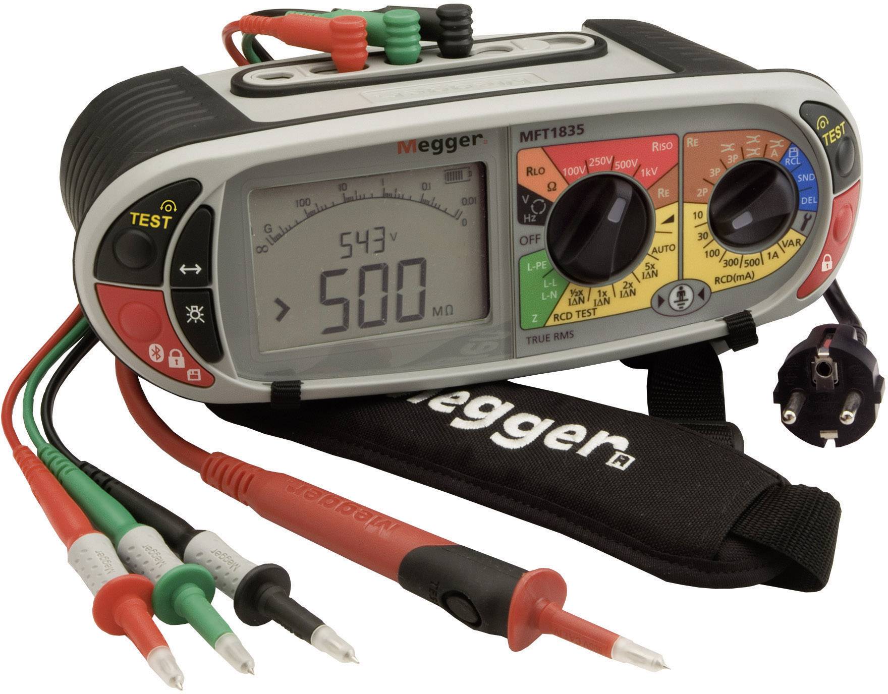 Megger MFT1835-SC-DE/NL/EN Installatietester VDE-norm 0100, 0105-1