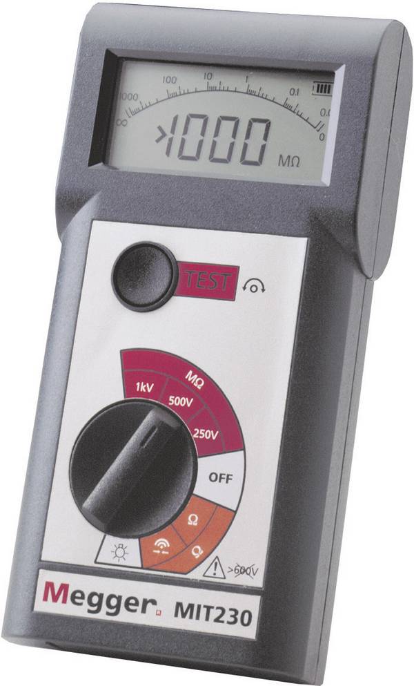 Megger MIT230-EN Isolatiemeter  250 V, 500 V, 1000 V 1000 MΩ