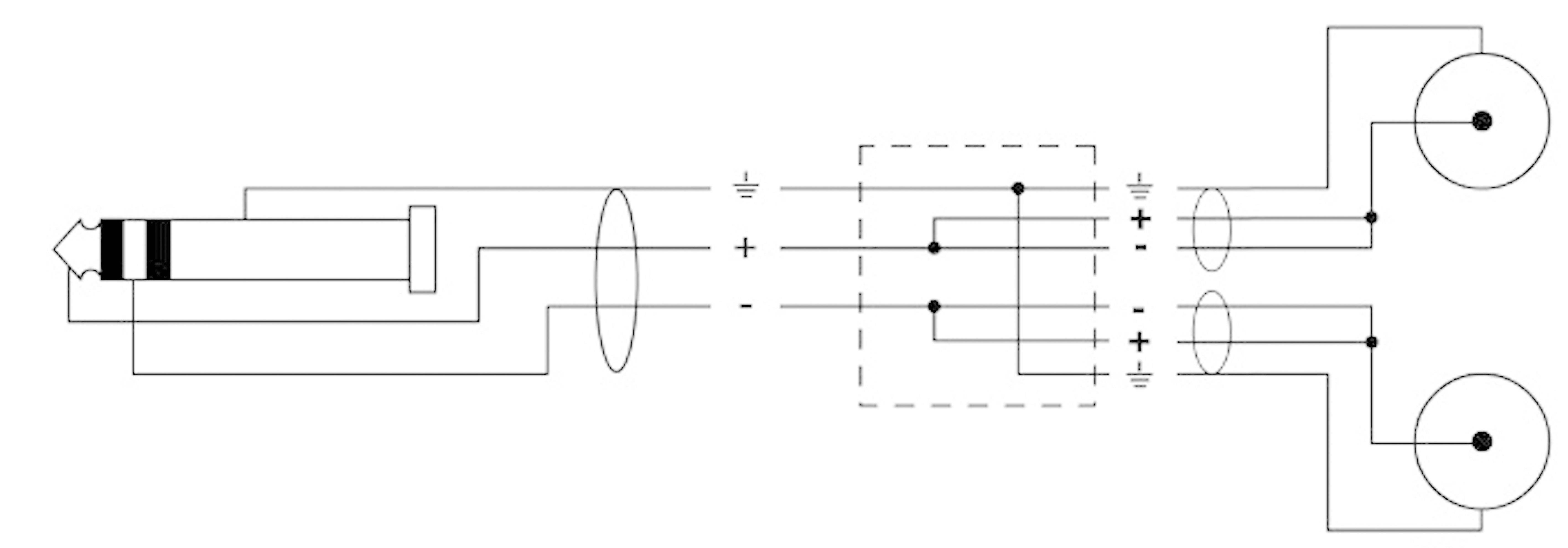 Schema van een elektrische schakeling met twee condensatoren, vier schakelaars en verbonden kabels.