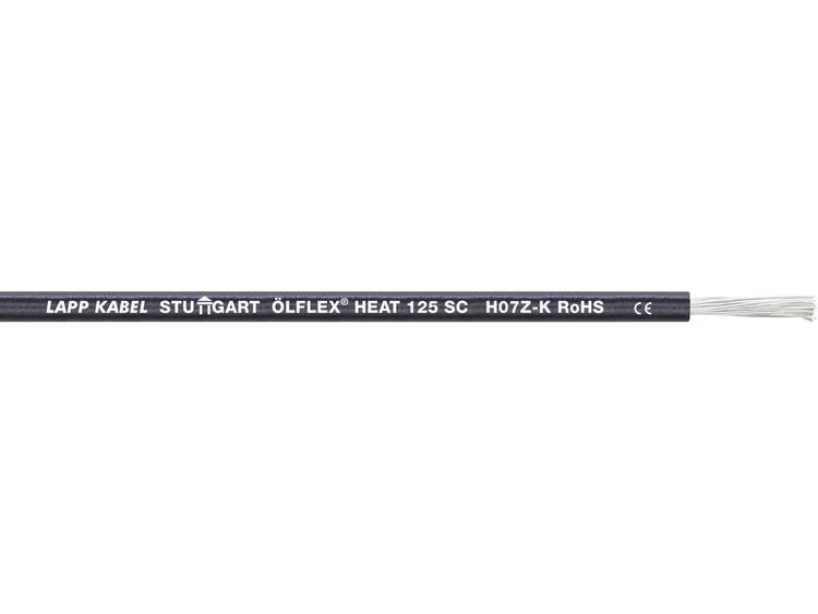 Draad ÖLFLEX® HEAT 125 SC 1 x 0.50 mm² Groen-geel LappKabel 1232000 100 m