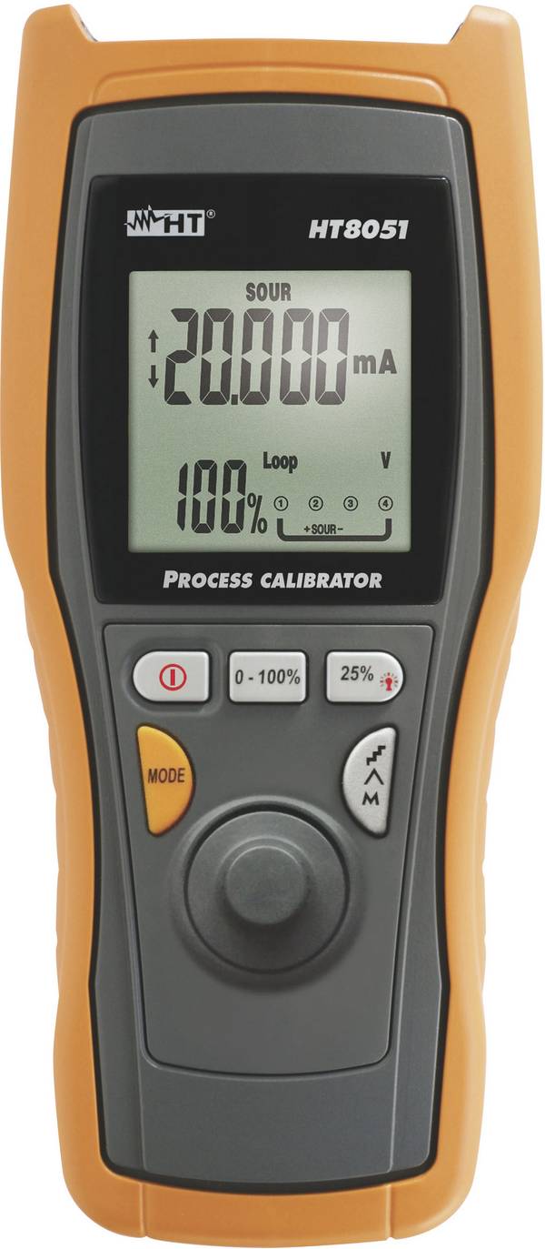 HT Instruments HT8051 Kalibrator Kalibratie (DAkkS) Spanning, Stroomsterkte
