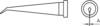 Weller LT 1LXHS Soldeerpunt Langwerpige, conische, gebogen vorm Grootte soldeerpunt 0.2 mm Lengte soldeerpunt: 26.4 mm Inhoud: 1 stuk(s)