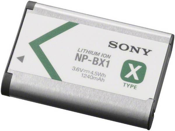 Camera-accu Sony NP-BX1 3.6 V 1240 mAh NPBX1.CE