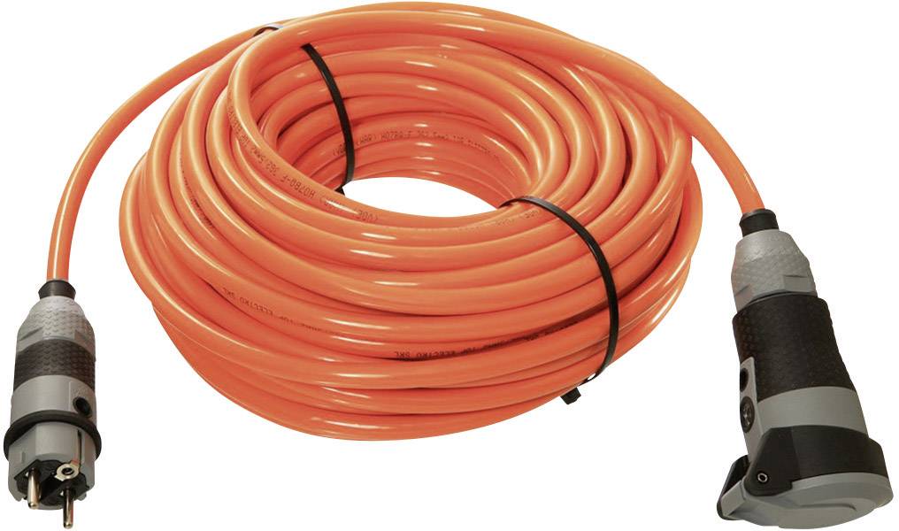 AS Schwabe 62261 Stroom Verlengkabel 16 A Oranje 25.00 m H07BQ-F 3G 1,5 mm²