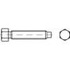 TOOLCRAFT 108680 Zeskantbout M6 12 mm Buitenzeskant DIN 561 Staal 100 stuk(s)