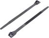 TRU COMPONENTS 1592782 TC-DK-132SBK203 Kabelbinder 132 mm 6 mm Zwart Met dubbele kop 1 stuk(s)
